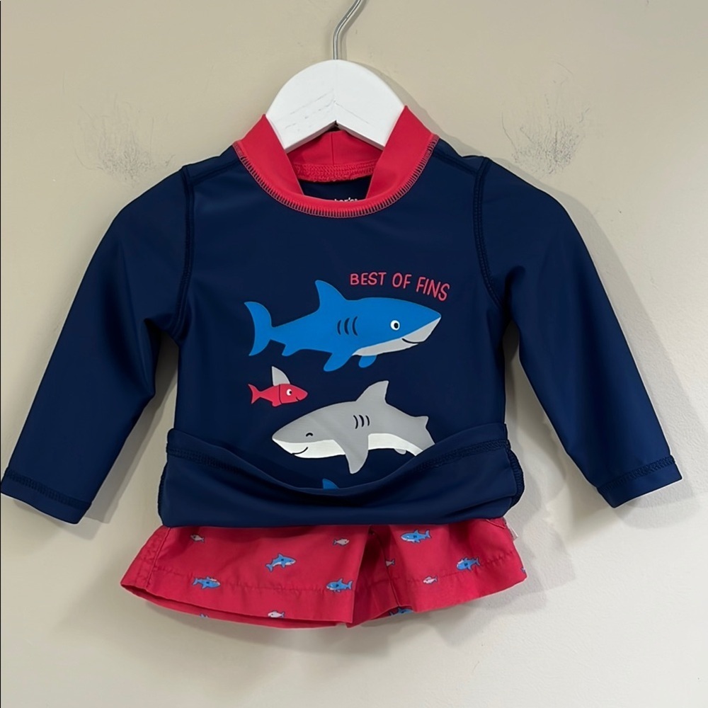 Carter’s Baby Boy Swim Set Size 6 Months